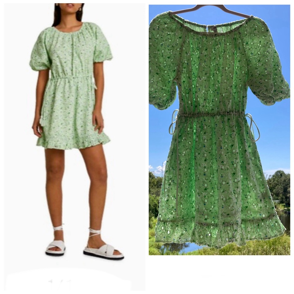 River Island Green Casual Dress